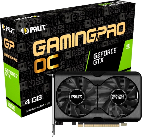 Відеокарта Palit GeForce GTX 1650 4GB GDDR5 128bit (NE61650S1BG1-1175A) - фото 6 Відеокарта Palit GeForce GTX 1650 4GB GDDR5 128bit (NE61650S1BG1-1175A) - фото 6