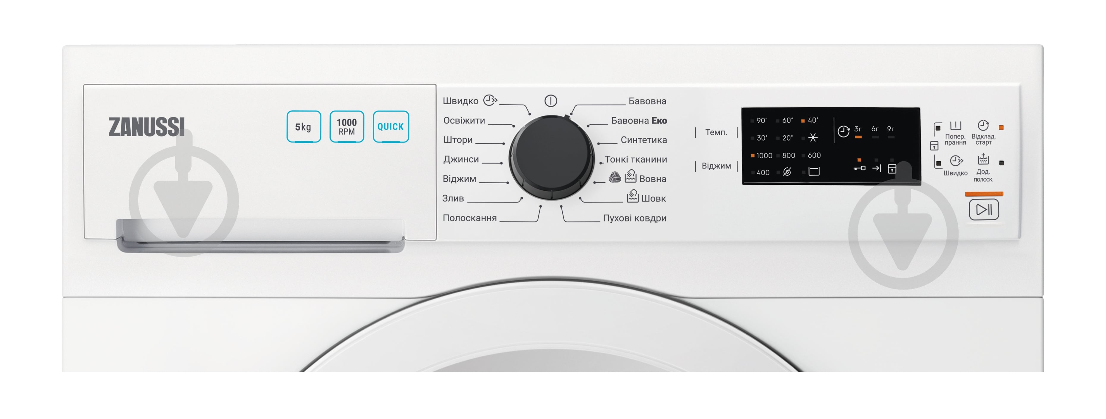 Пральна машина Zanussi ZWS515WU - фото 2