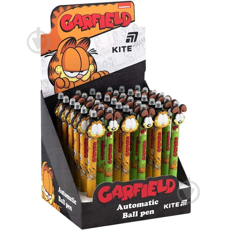 Ручка кулькова KITE з фігуркою Garfield GF25-393 - фото 4