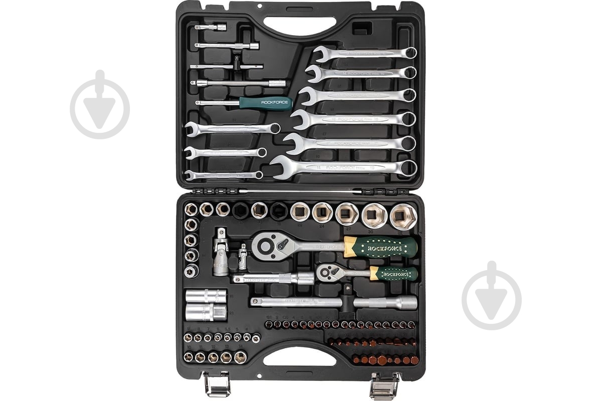 ᐉ Набір ручного інструменту ROCKFORCE 1/4''1/2''(6 гр.) 82 шт. RF
