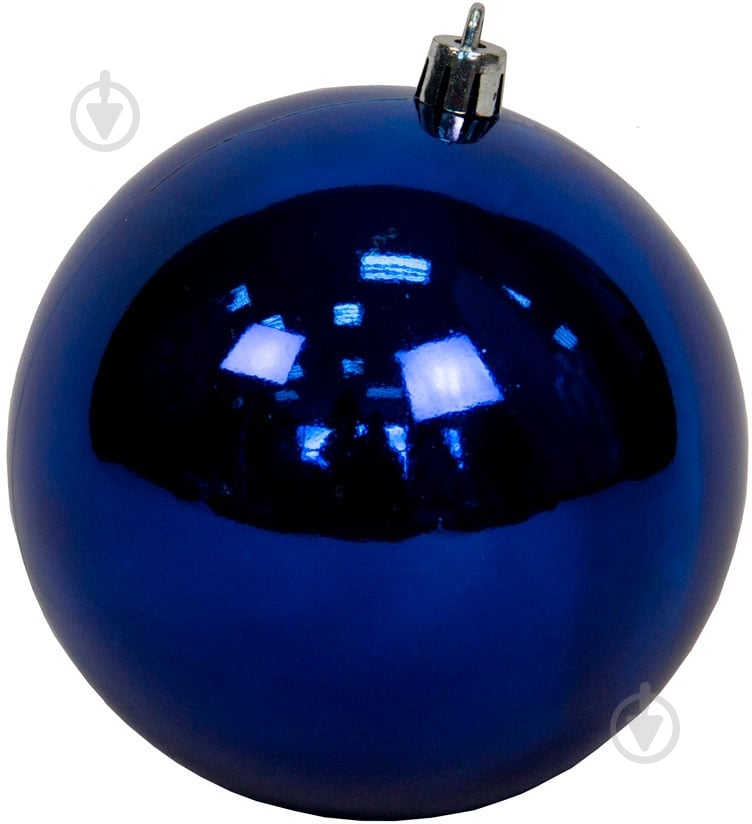 Шар пластиковый Девилон Девілон 890285 d100 однотонна 100 мм синий - фото 1