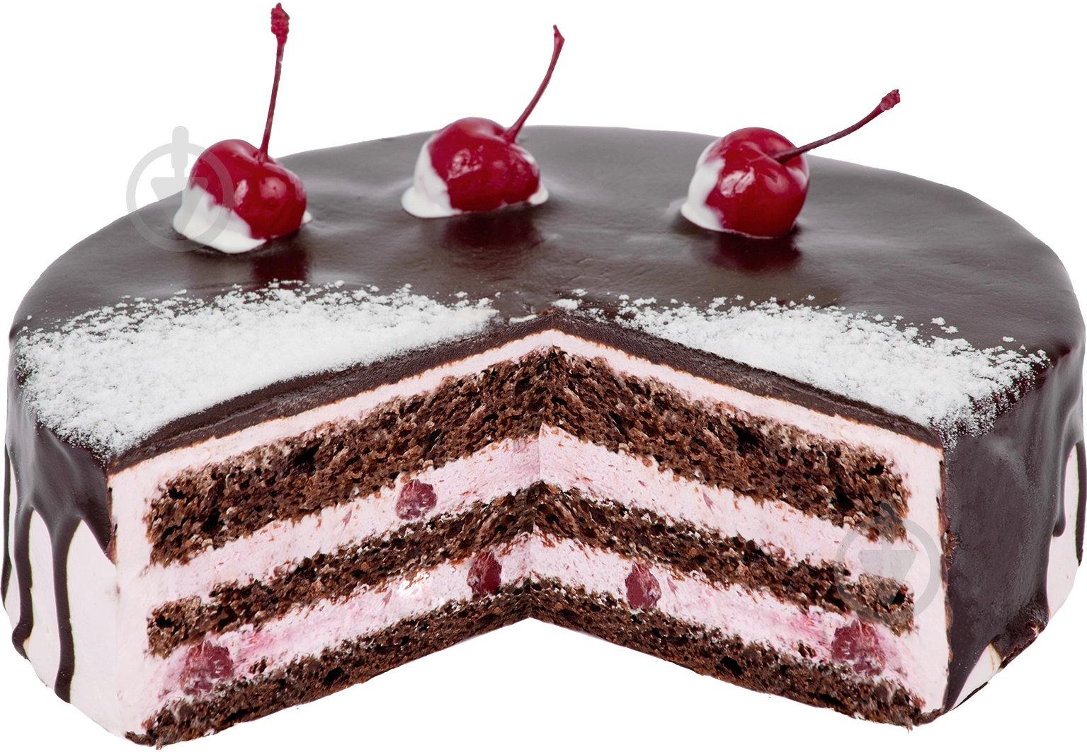 Торт Степанків Шварцвальдский 900 г - фото 1 Торт Степанків Шварцвальдский 900 г - фото 1