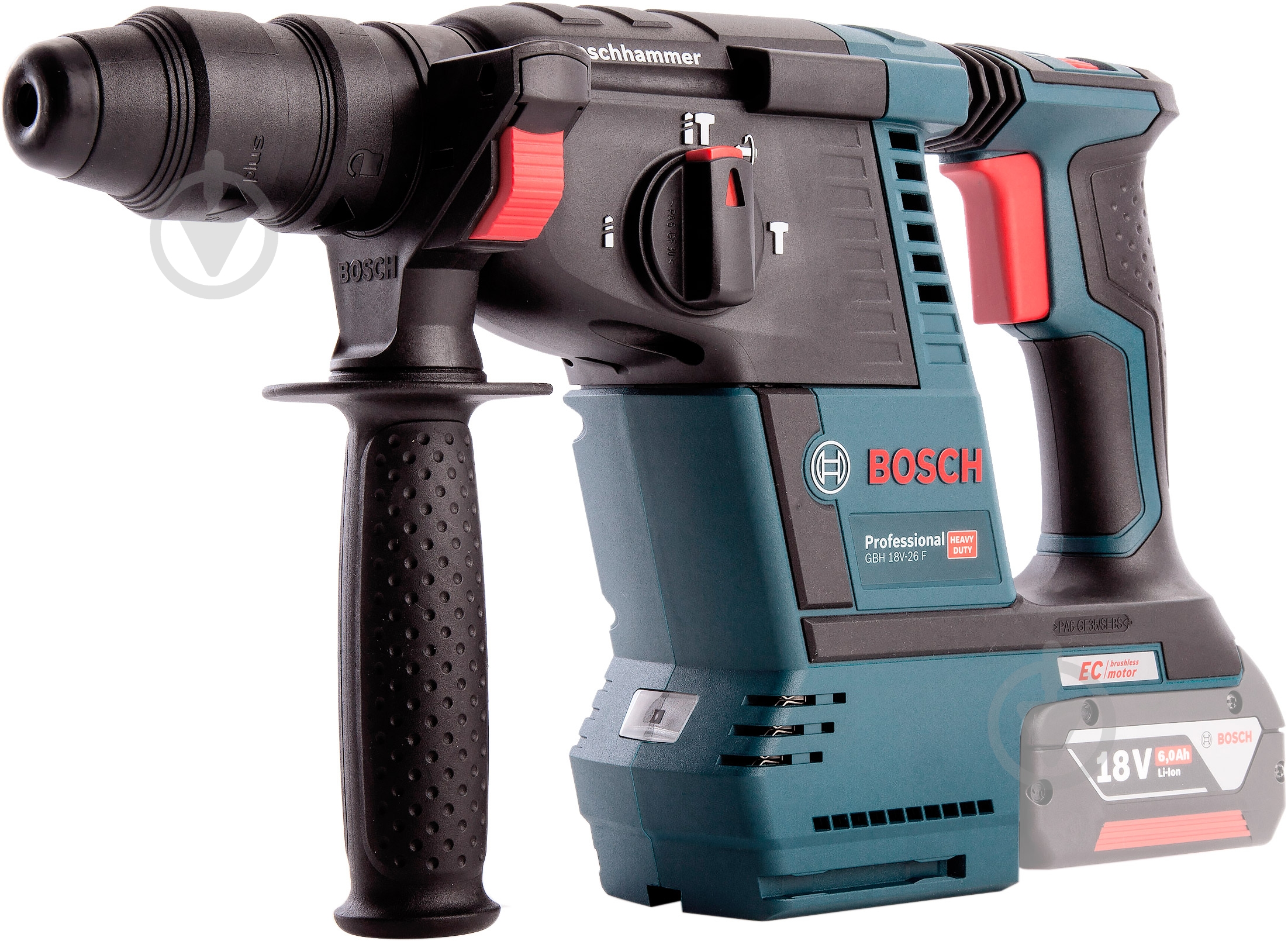 Аккумуляторный перфоратор Bosch Professional GBH 18V-26 0611909000 - фото 2 Аккумуляторный перфоратор Bosch Professional GBH 18V-26 0611909000 - фото 2