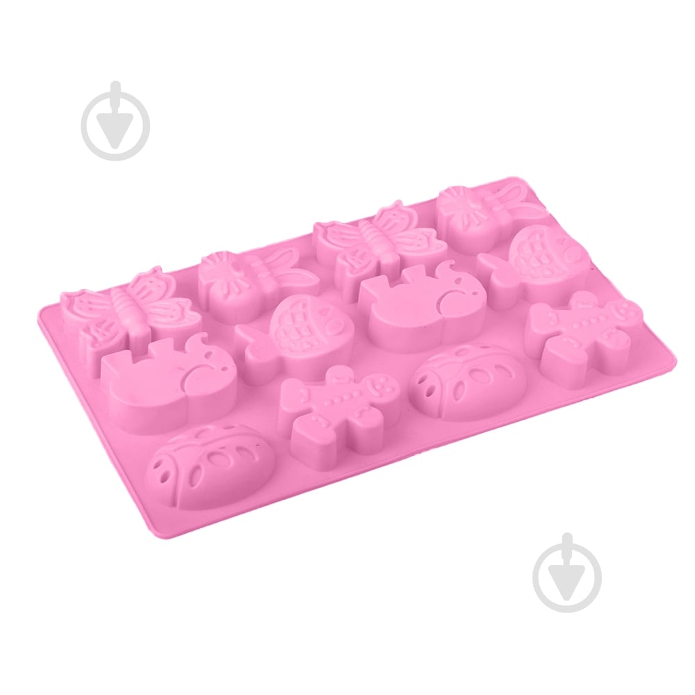 Форма для випікання MYS кексів Звірі 19,5х34х4 см - фото 2