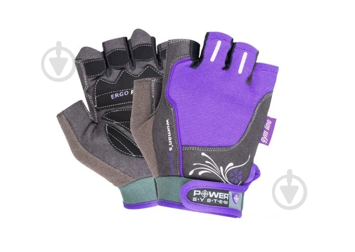 Перчатки для фитнеса Power System PS-2570 р. S фиолетовый - фото 2 Перчатки для фитнеса Power System PS-2570 р. S фиолетовый - фото 2