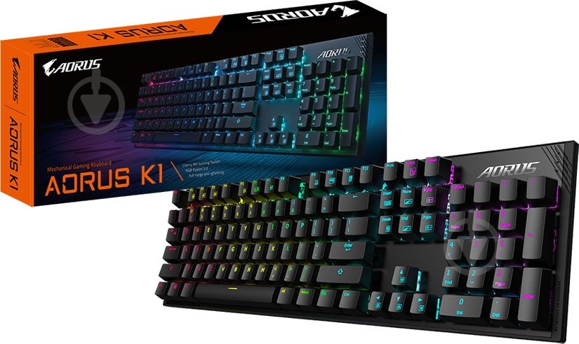 Клавиатура Gigabyte (AORUS K1) black - фото 4