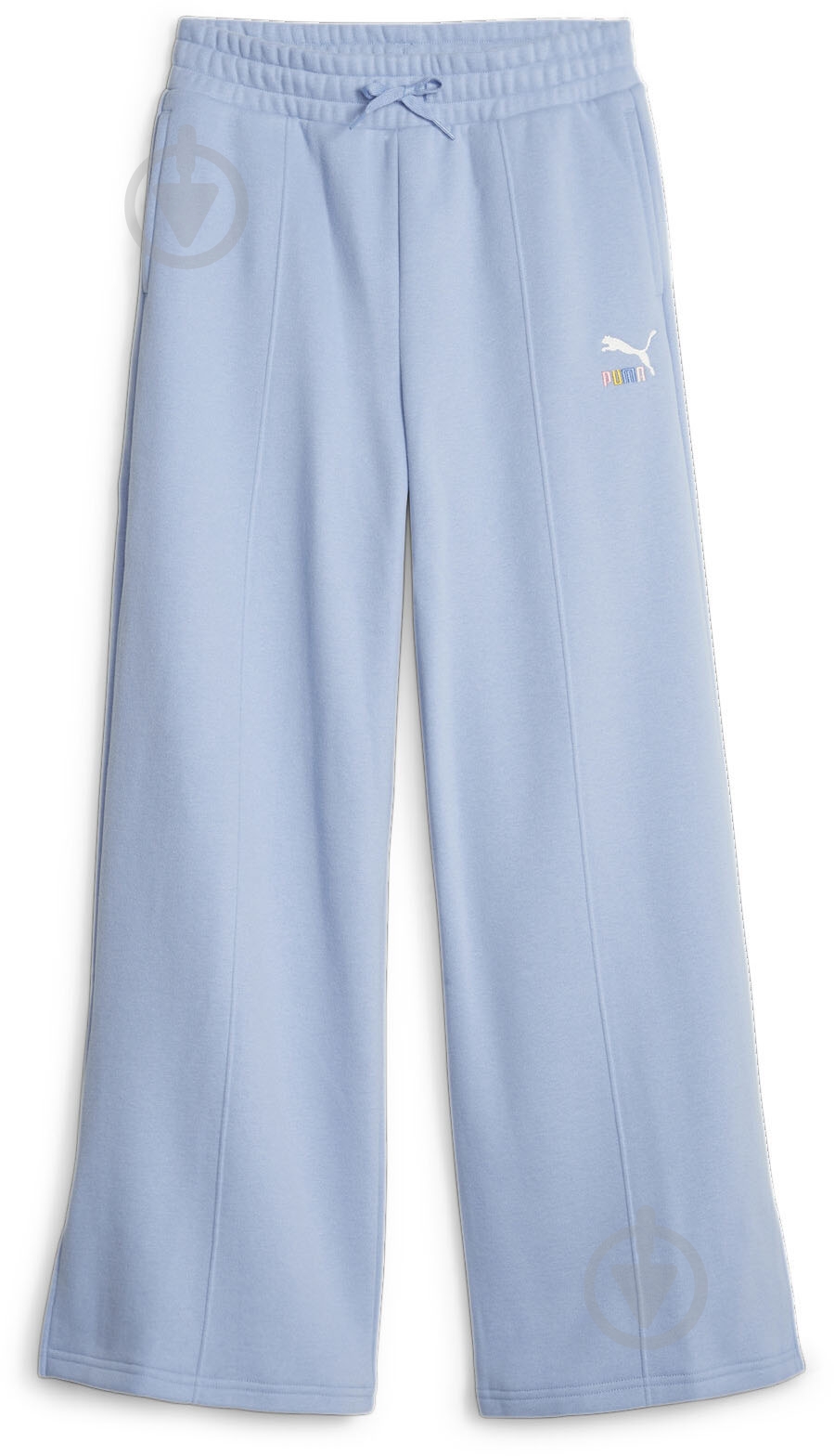 Брюки Puma CLASSICS SWEATER WTHR SWEATPANTS FL G 62161648 р. 140 голубой - фото 1 Брюки Puma CLASSICS SWEATER WTHR SWEATPANTS FL G 62161648 р. 140 голубой - фото 1