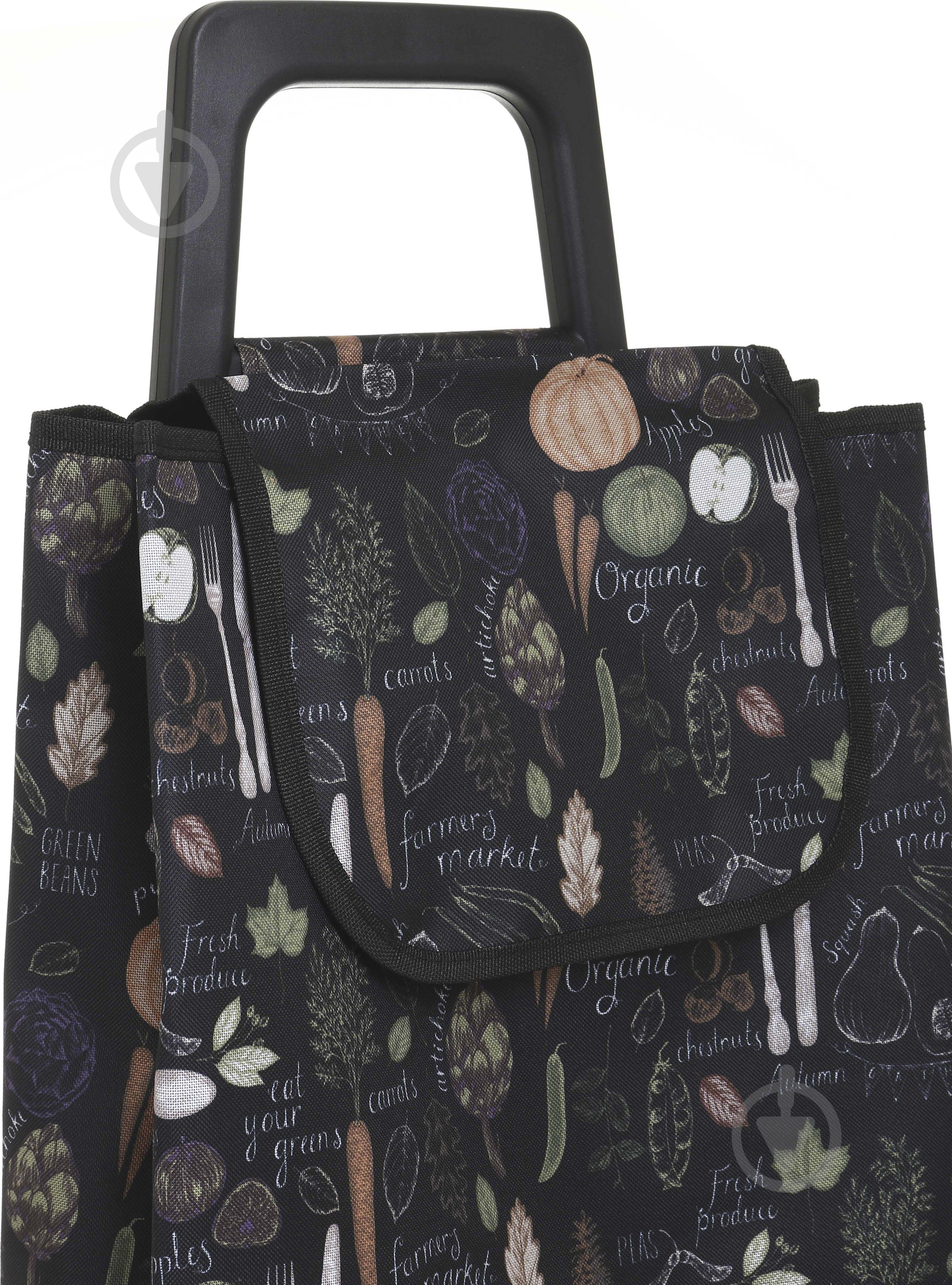 Тележка хозяйственная Ницца черная 306-72 - фото 6