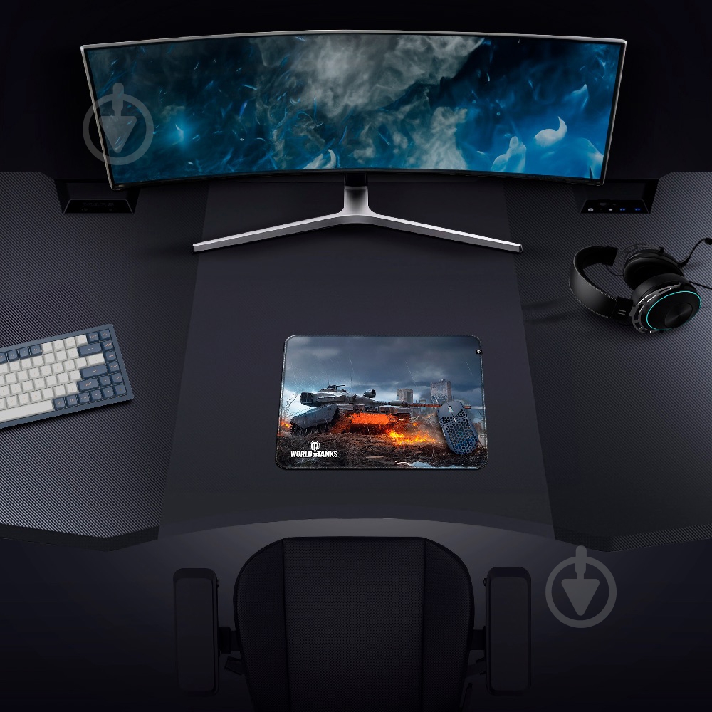 Коврик для мышки Wargaming WORLD OF TANKS Centurion Action X Fired Up M Multicolored 30 x 36 см (FSWGMP_CFIRED_M) - фото 6 Коврик для мышки Wargaming WORLD OF TANKS Centurion Action X Fired Up M Multicolored 30 x 36 см (FSWGMP_CFIRED_M) - фото 6