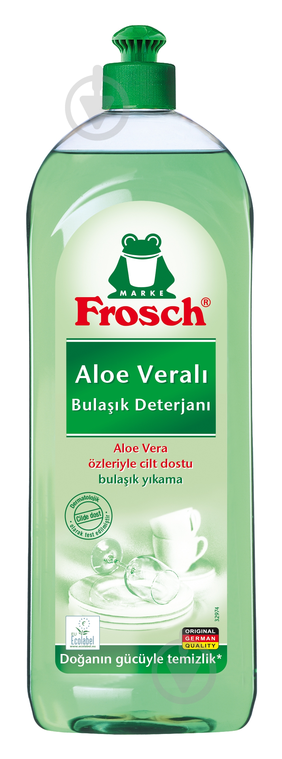 Бальзам для ручного миття посуду Frosch Алое Вера 0,75 л - фото 1