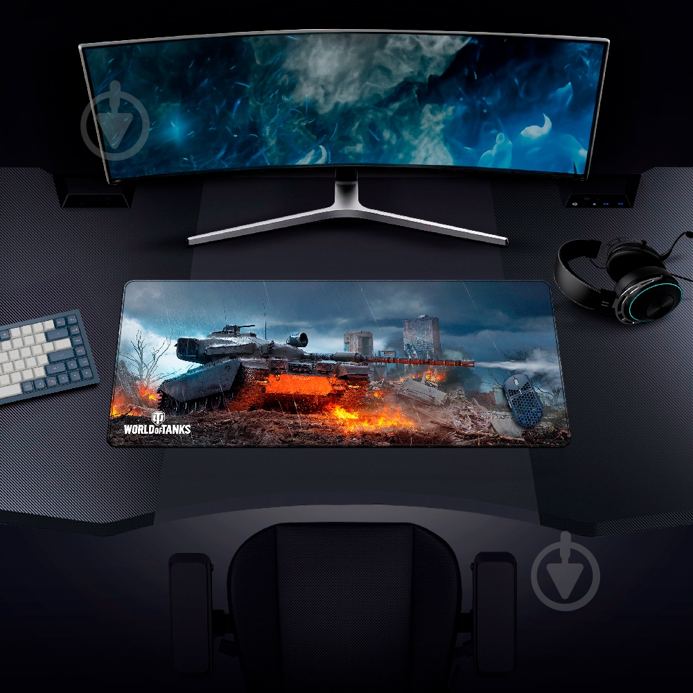 Игровая поверхность Wargaming World of Tanks Centurion Action X Fired Up XL Multicolored 42 x 90 см (FSWGMP_CFIRED_XL) - фото 7
