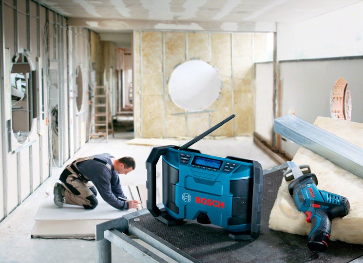 Строительная колонка с радио Bosch Professional 0601429200 - фото 6