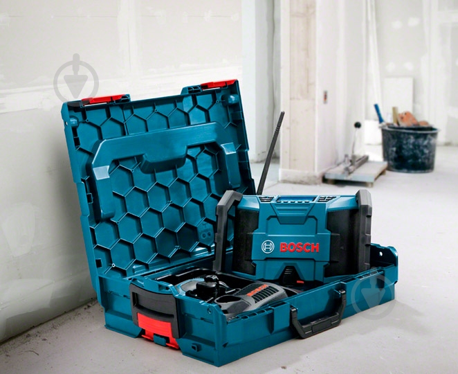 Строительная колонка с радио Bosch Professional 0601429200 - фото 5