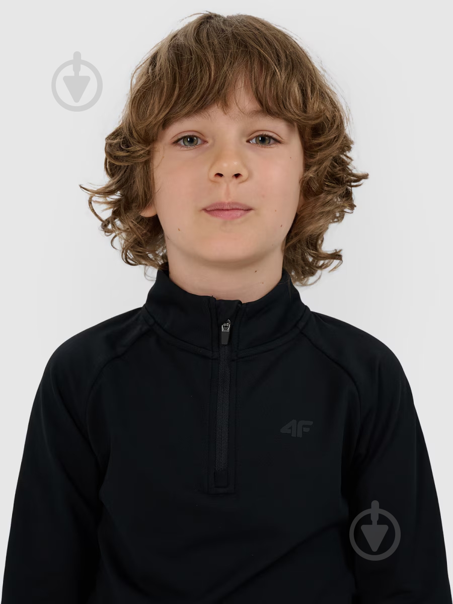 Джемпер 4F BRUSHED UNDERWEAR U106 4FJWAW25UBRUU106-20S р.152 черный - фото 4 Джемпер 4F BRUSHED UNDERWEAR U106 4FJWAW25UBRUU106-20S р.152 черный - фото 4