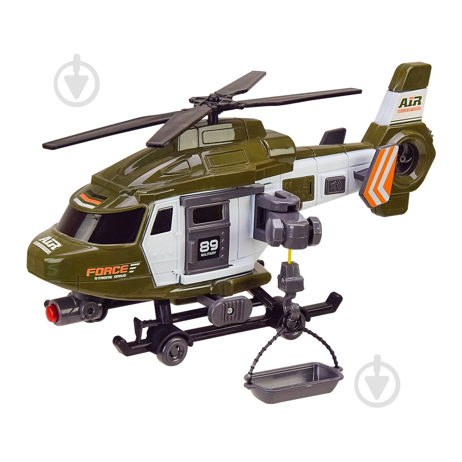 Гелікоптер військовий Shantou 1:16 JS128C - фото 3