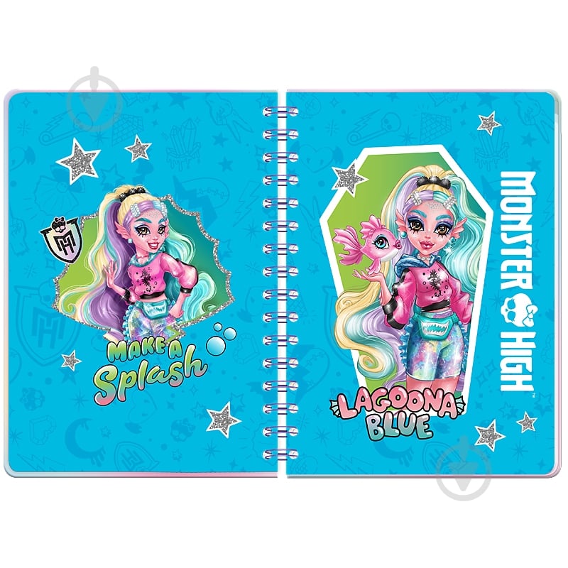 Дневник на спирали Monster High MH25-438 KITE - фото 4