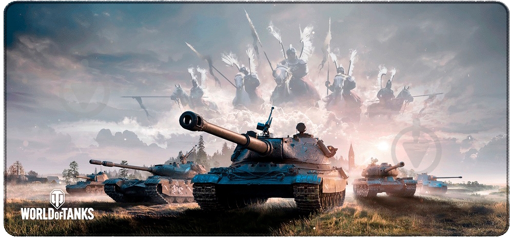 Коврик для мышки Wargaming World of Tanks The Winged Warriors XL Multicolored 42 x 90 см (FSWGMP_WINGWR_XL) - фото 1 Коврик для мышки Wargaming World of Tanks The Winged Warriors XL Multicolored 42 x 90 см (FSWGMP_WINGWR_XL) - фото 1
