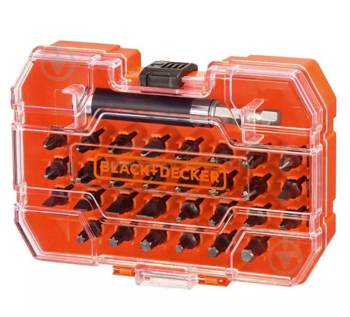 Набор бит Black+Decker A7228 31 шт. - фото 1