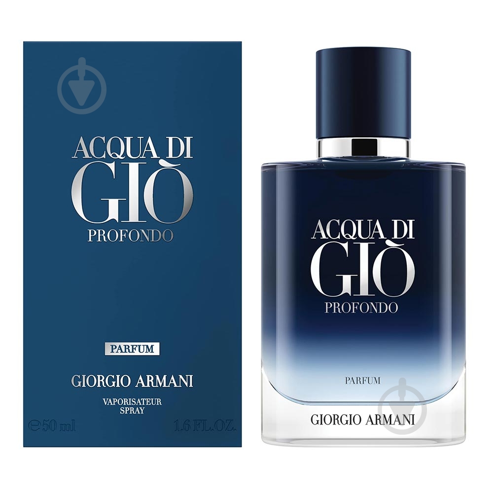 Парфюм Giorgio Armani Acqua Di Gio Profondo 50 мл - фото 1