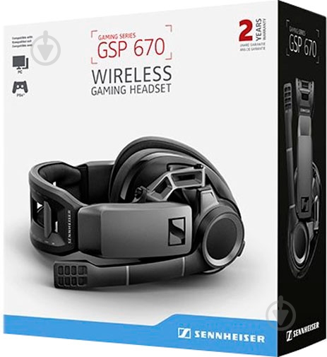 Гарнітура Sennheiser GSP 670 black (1000233) - фото 9