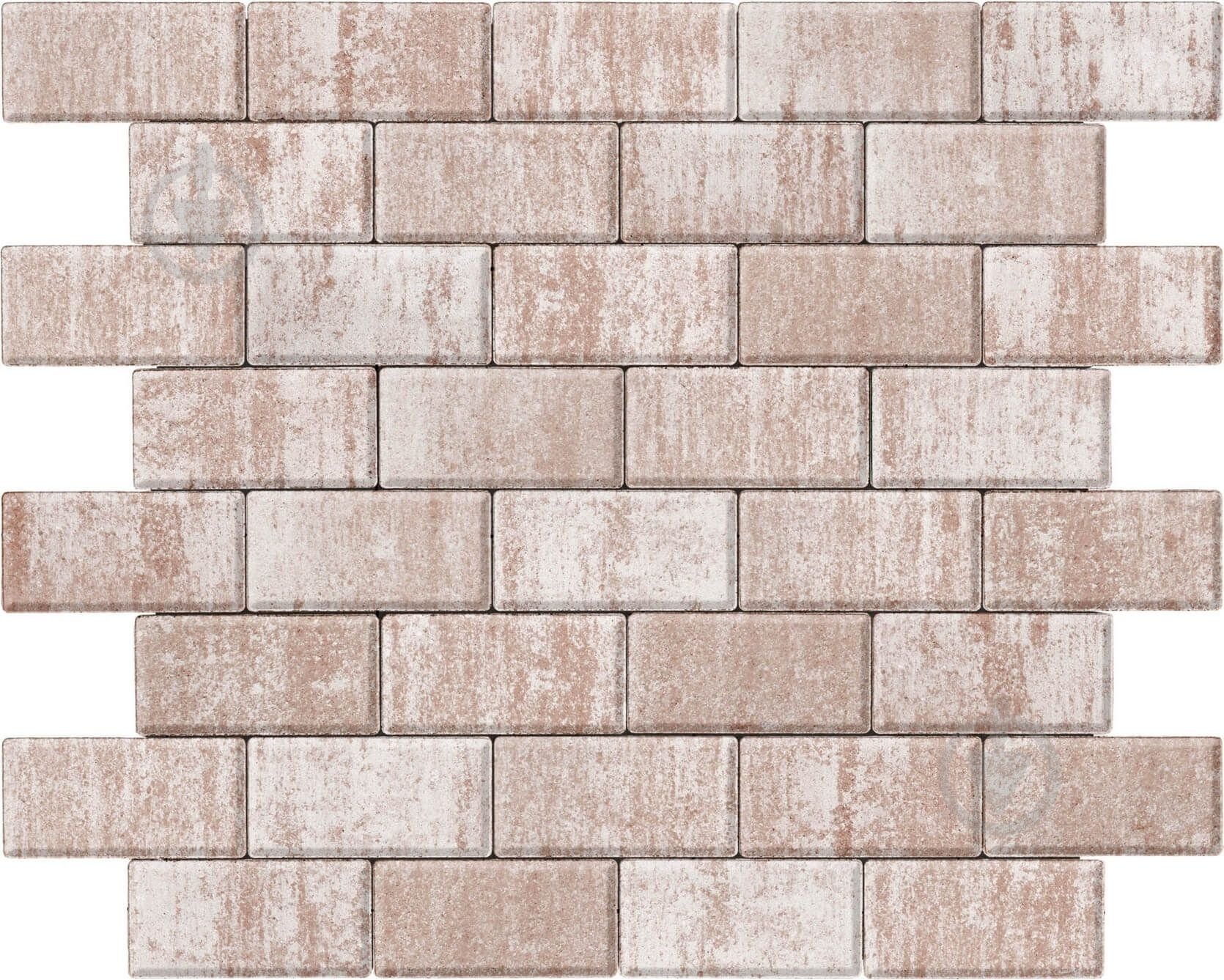 Тротуарная плитка Авеню Брусчатка 200x100 мм палермо - фото 1