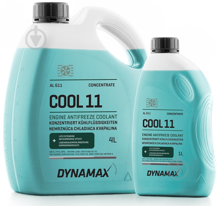 Антифриз DYNAMAX Cool Al G11 G11 концентрат 5 л синий (61001) - фото 1