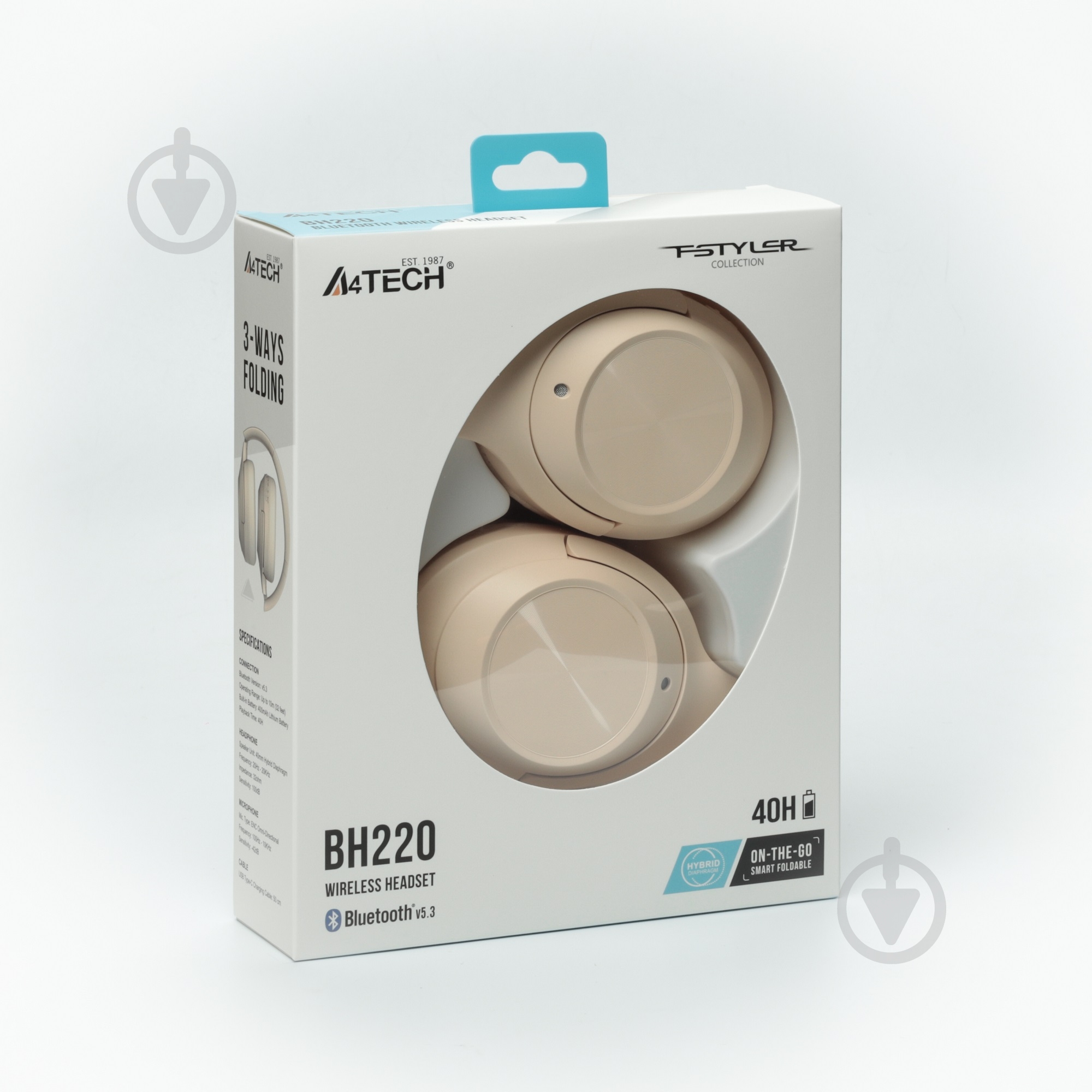 Наушники A4Tech beige (BH220) - фото 8