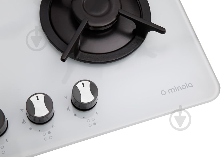 Варочная поверхность газовая Minola MGG 61063 WH - фото 3 Варочная поверхность газовая Minola MGG 61063 WH - фото 3