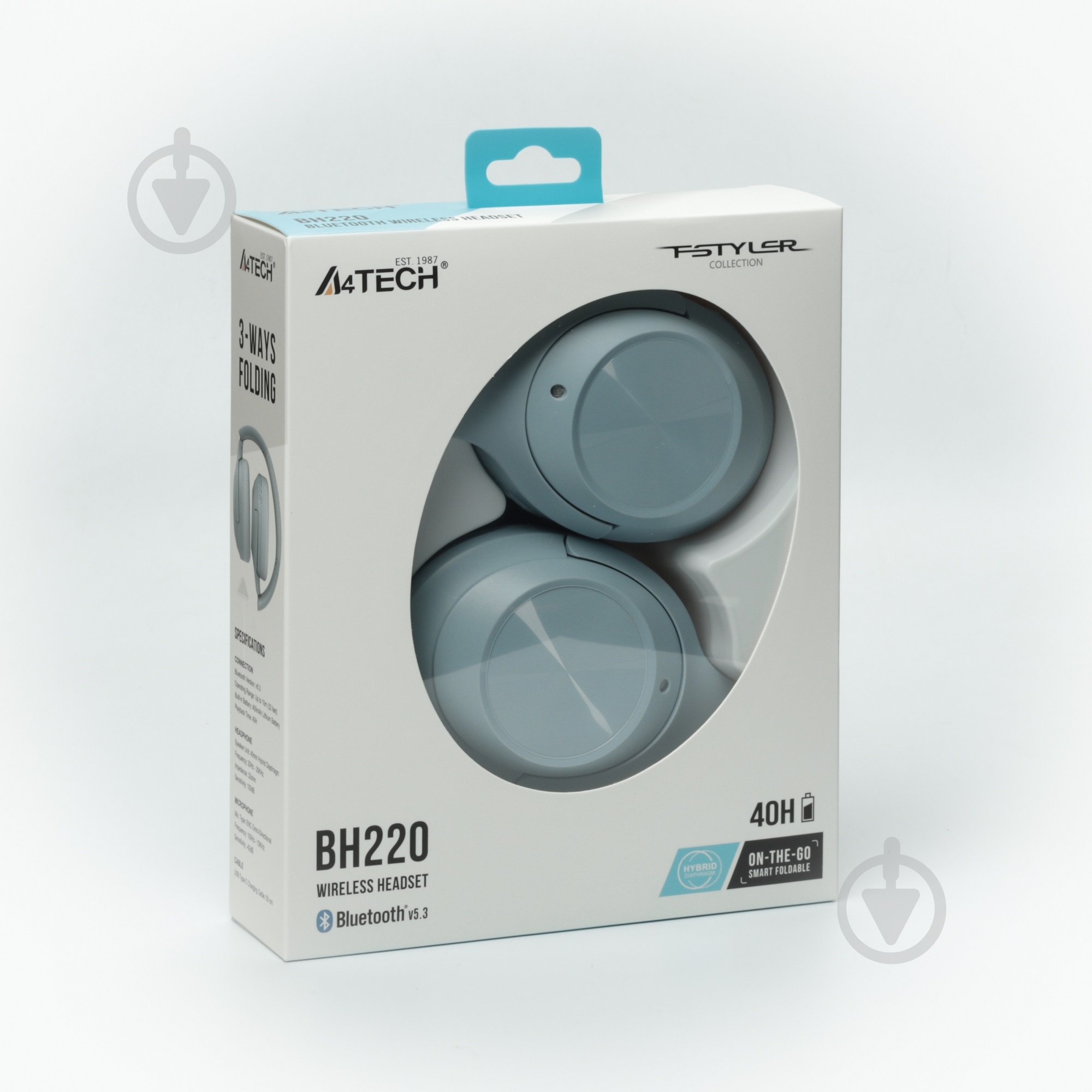 Наушники A4Tech blue (BH220) - фото 8 Наушники A4Tech blue (BH220) - фото 8