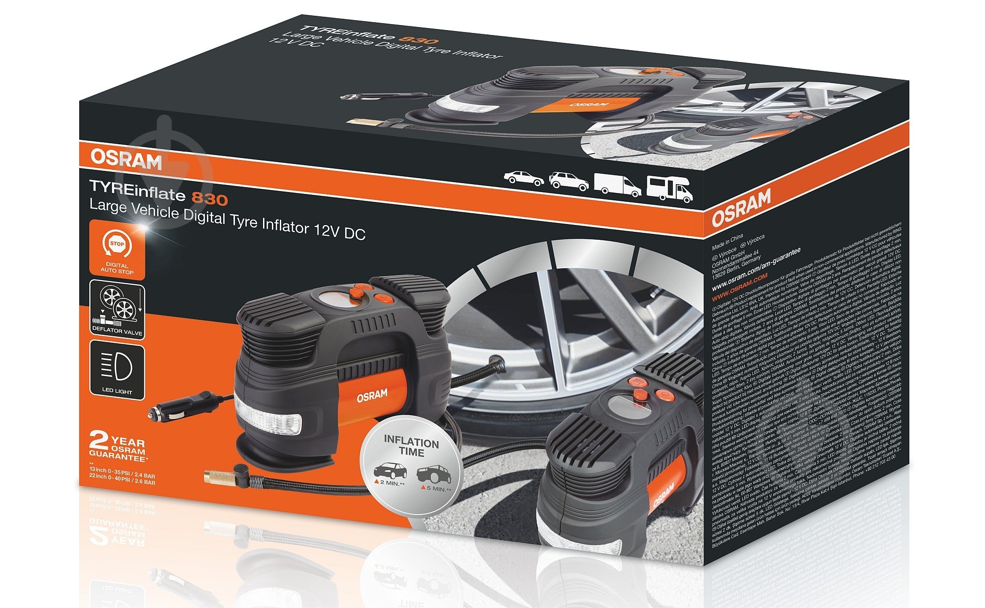 Компресcор автомобильный Osram OTI830 - фото 1