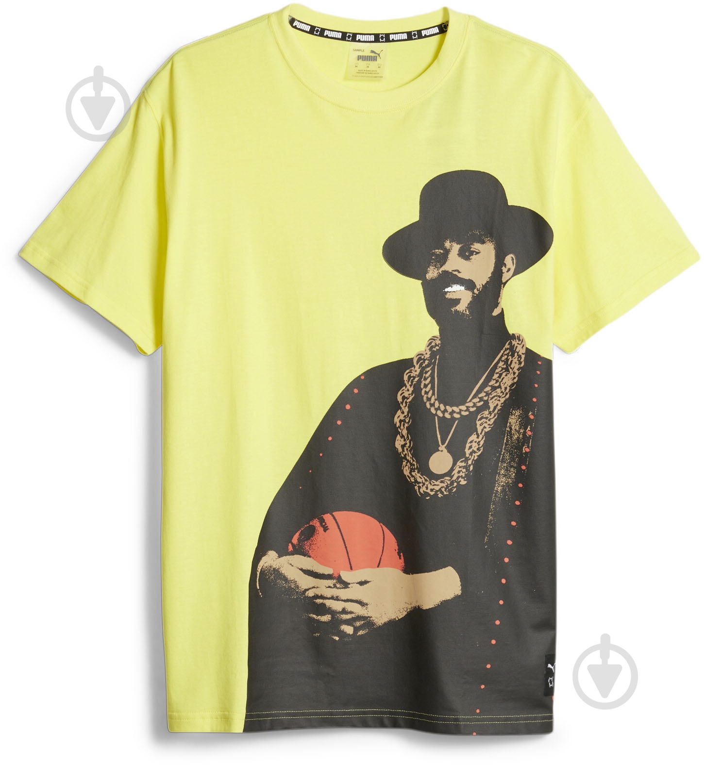 Футболка Puma FRANCHISE Q4 GRAPHIC TEE 4 62202901 р.S желтый - фото 1