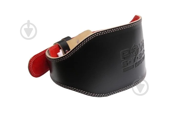 Пояс для тяжелой атлетики Power System PS-3030_M_Black-Red M черный с красным - фото 1