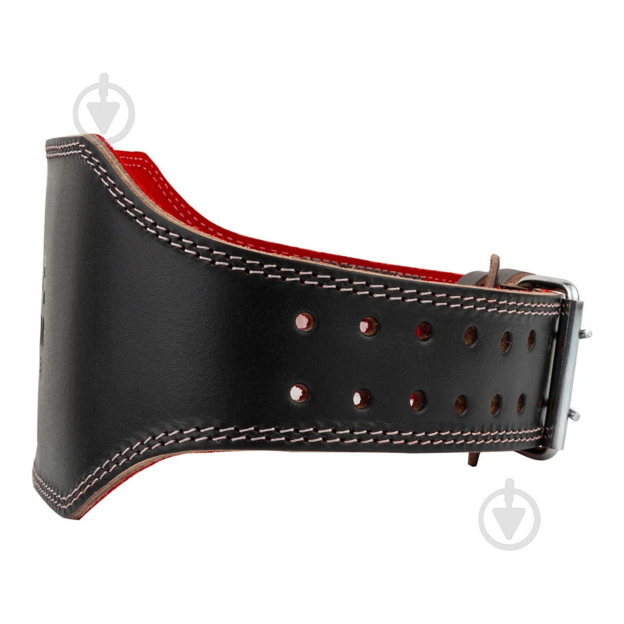 Пояс для тяжелой атлетики Power System PS-3030_M_Black-Red M черный с красным - фото 3