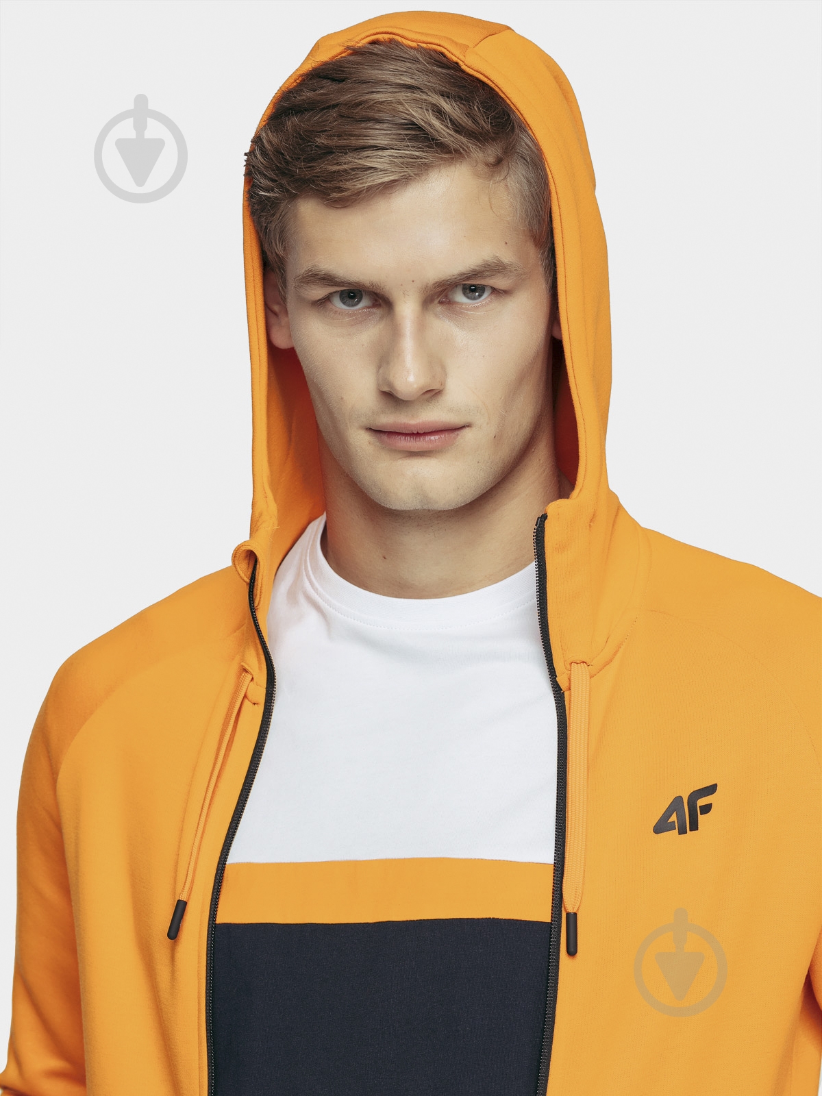 Джемпер 4F D4L20-BLM220-70S р. 2XL серый - фото 2 Джемпер 4F D4L20-BLM220-70S р. 2XL серый - фото 2