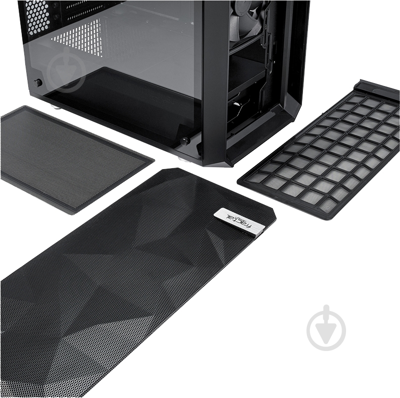 Корпус Fractal Design Meshify C – TG Black (FD-CA-MESH-C-BKO-TGL) - фото 20 Корпус Fractal Design Meshify C – TG Black (FD-CA-MESH-C-BKO-TGL) - фото 20