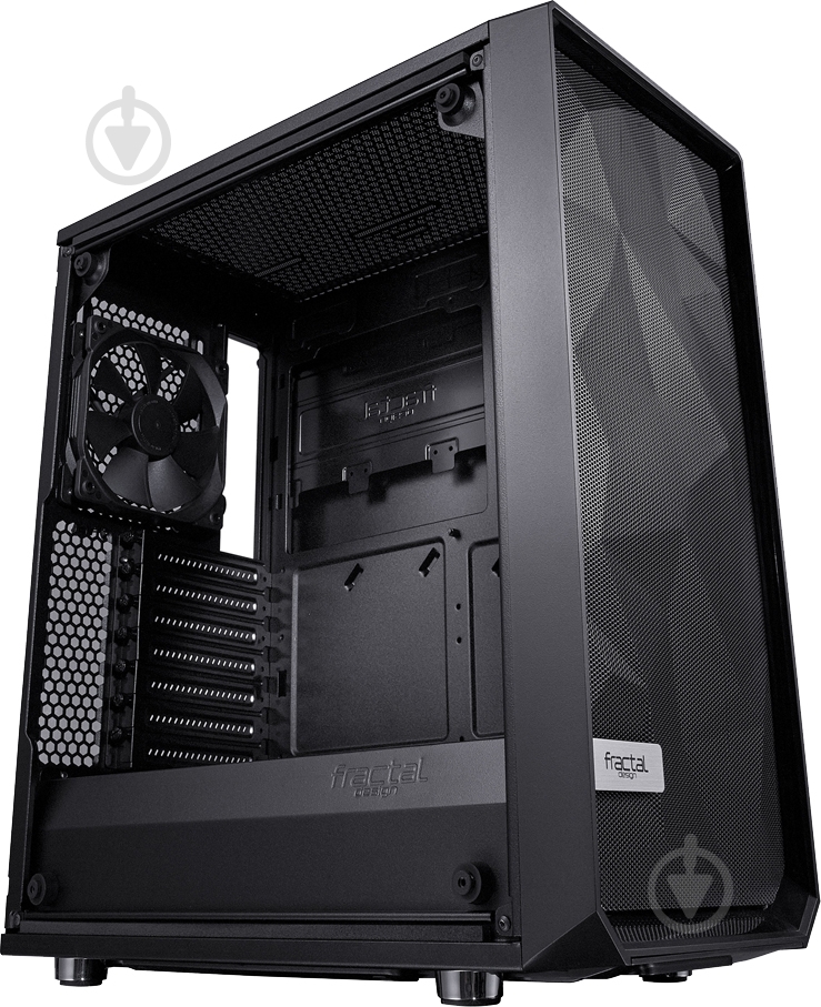 Корпус Fractal Design Meshify C – TG Black (FD-CA-MESH-C-BKO-TGL) - фото 6 Корпус Fractal Design Meshify C – TG Black (FD-CA-MESH-C-BKO-TGL) - фото 6