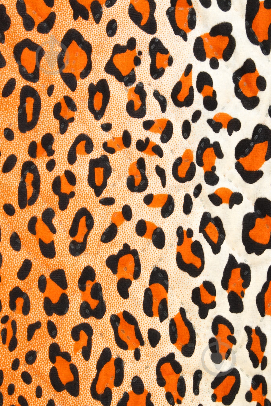 Покрывало Леопард 215x240 см желтый - фото 2