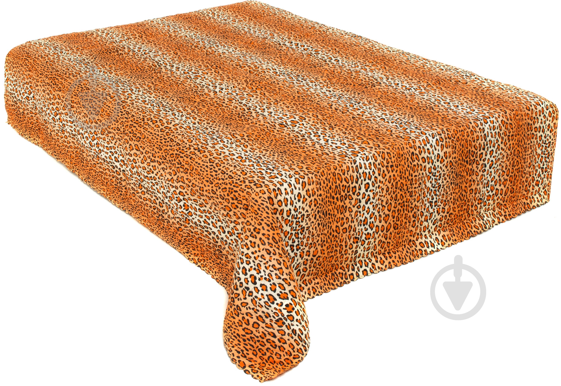 Покрывало Леопард 215x240 см желтый - фото 1