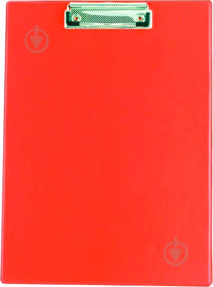 Планшет-клипборд А4 PVC красный Buromax BM.3411-05 - фото 1 Планшет-клипборд А4 PVC красный Buromax BM.3411-05 - фото 1