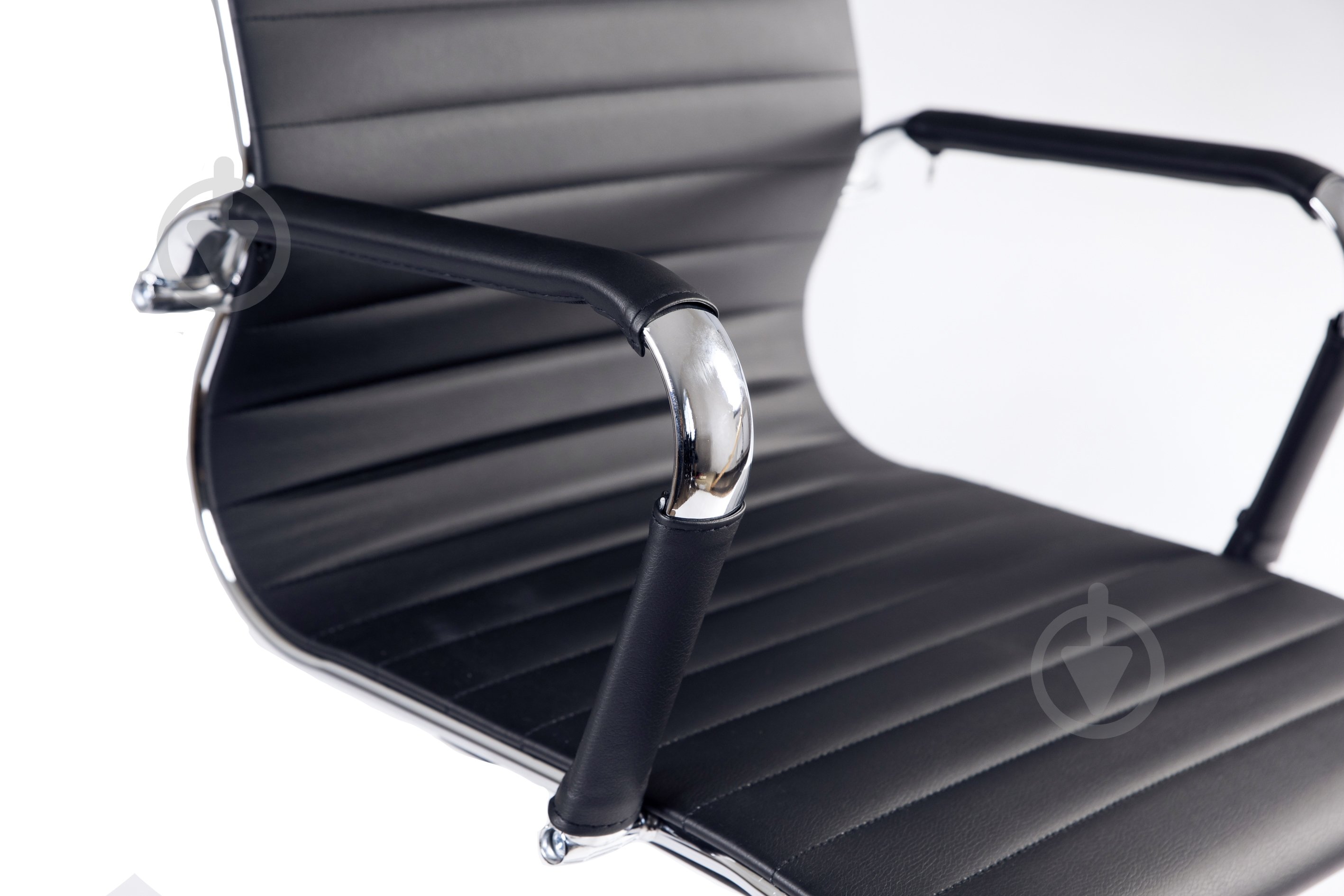 Кресло офисное Tehforward Slim TF черный - фото 4