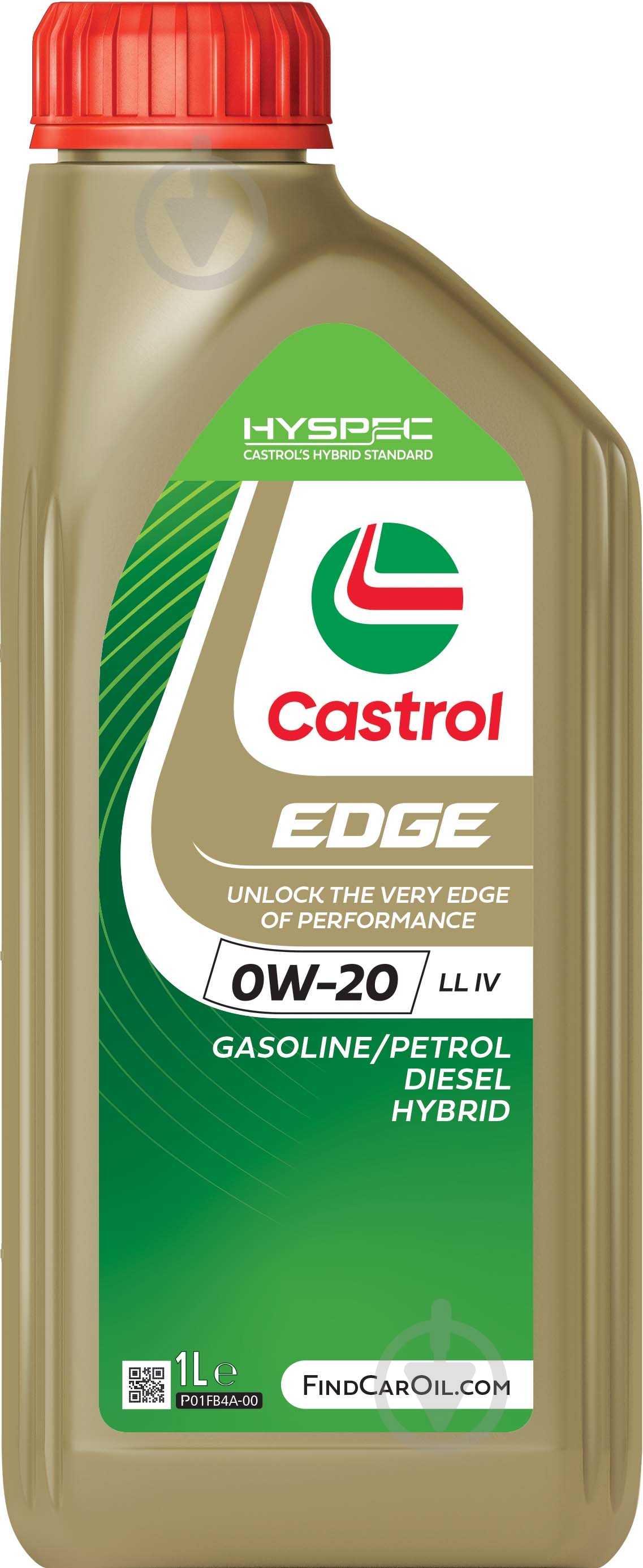 ᐉ Моторное масло синтетическое Castrol EDGE LL 0W-20 1 л (CS 0W20