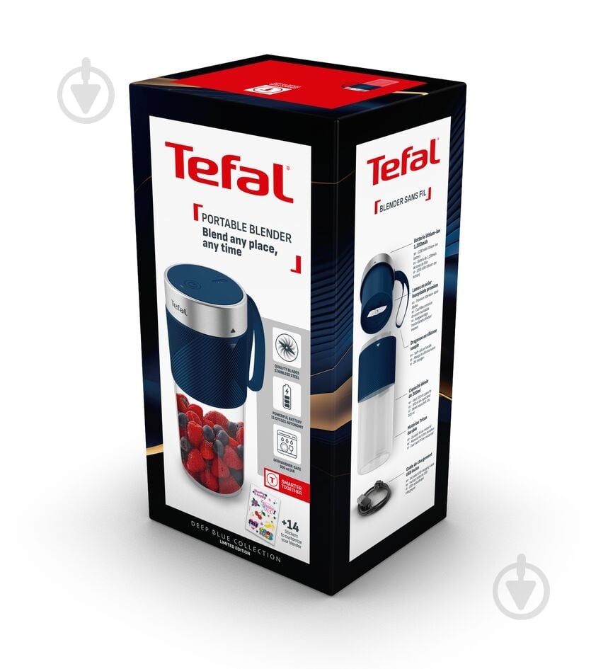 Блендер портативный Tefal Lightmix BL1CT8F0 - фото 9