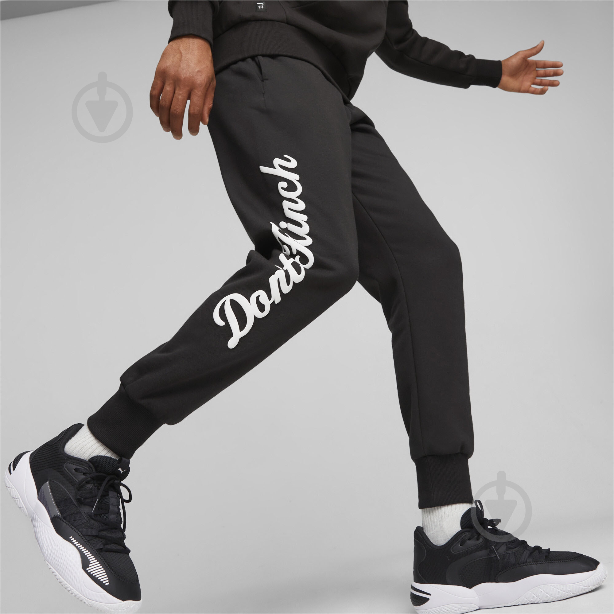 Брюки Puma DYLAN SWEAT 62205201 р. L черный - фото 3 Брюки Puma DYLAN SWEAT 62205201 р. L черный - фото 3