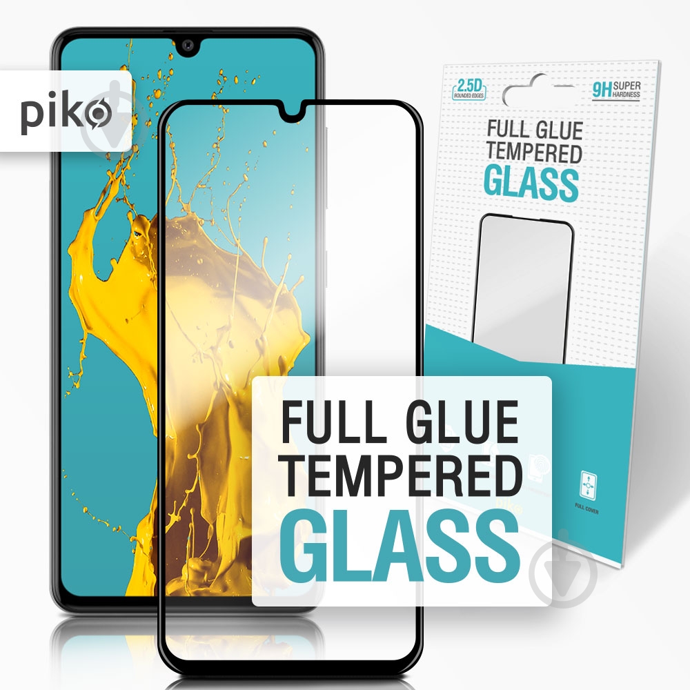 Защитное стекло Piko Full Glue для Samsung A41 - фото 1