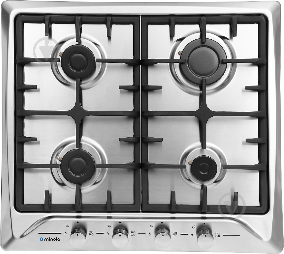 Варильна поверхня газова Minola MGM 61424 I - фото 1 Варильна поверхня газова Minola MGM 61424 I - фото 1