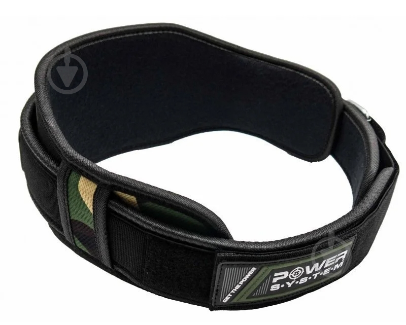 Пояс для тяжелой атлетики Power System PS_3220_M_Camo M камуфляж - фото 4