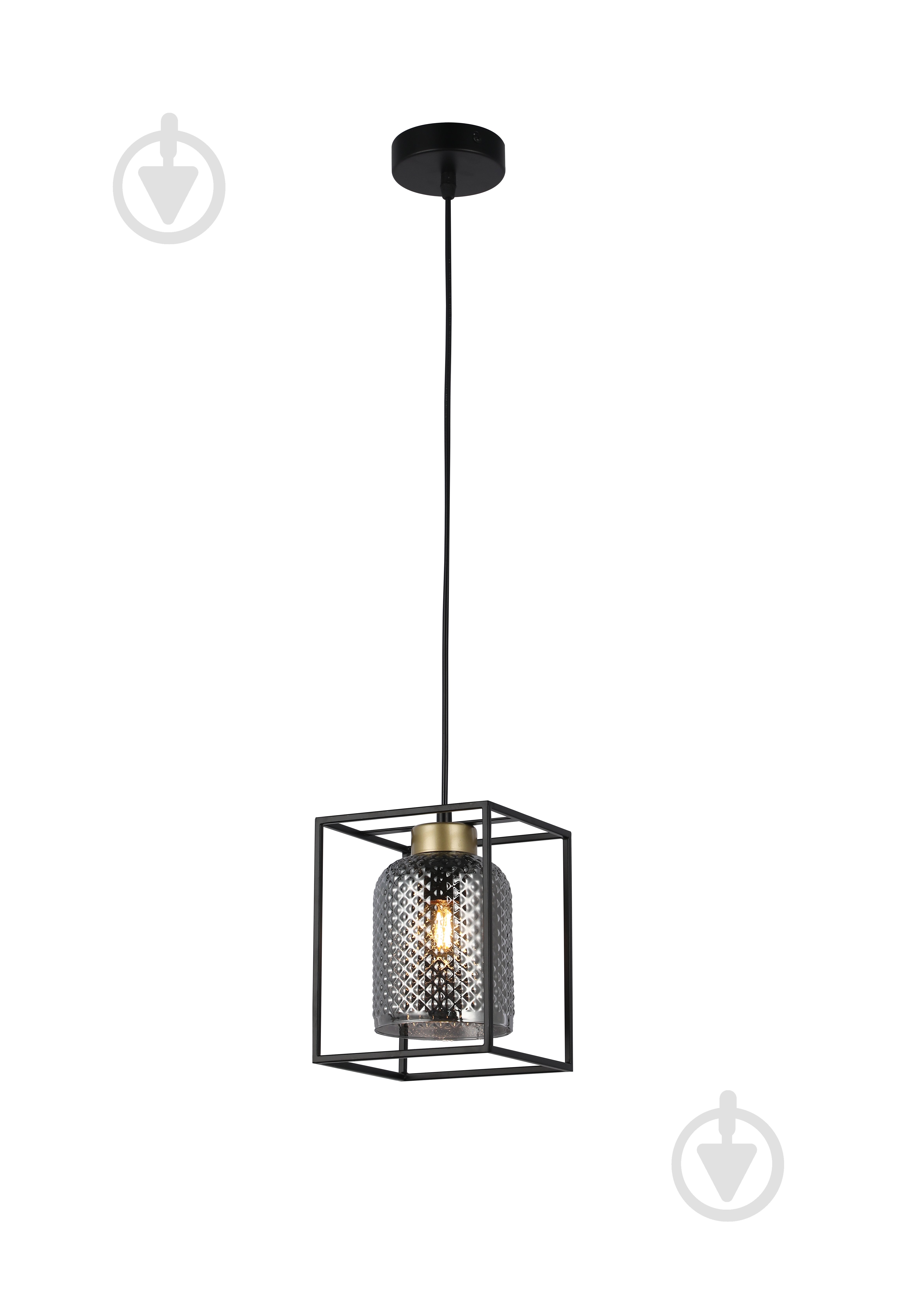 Подвес Blitz 1x60 Вт E27 черный 1489-31 - фото 1