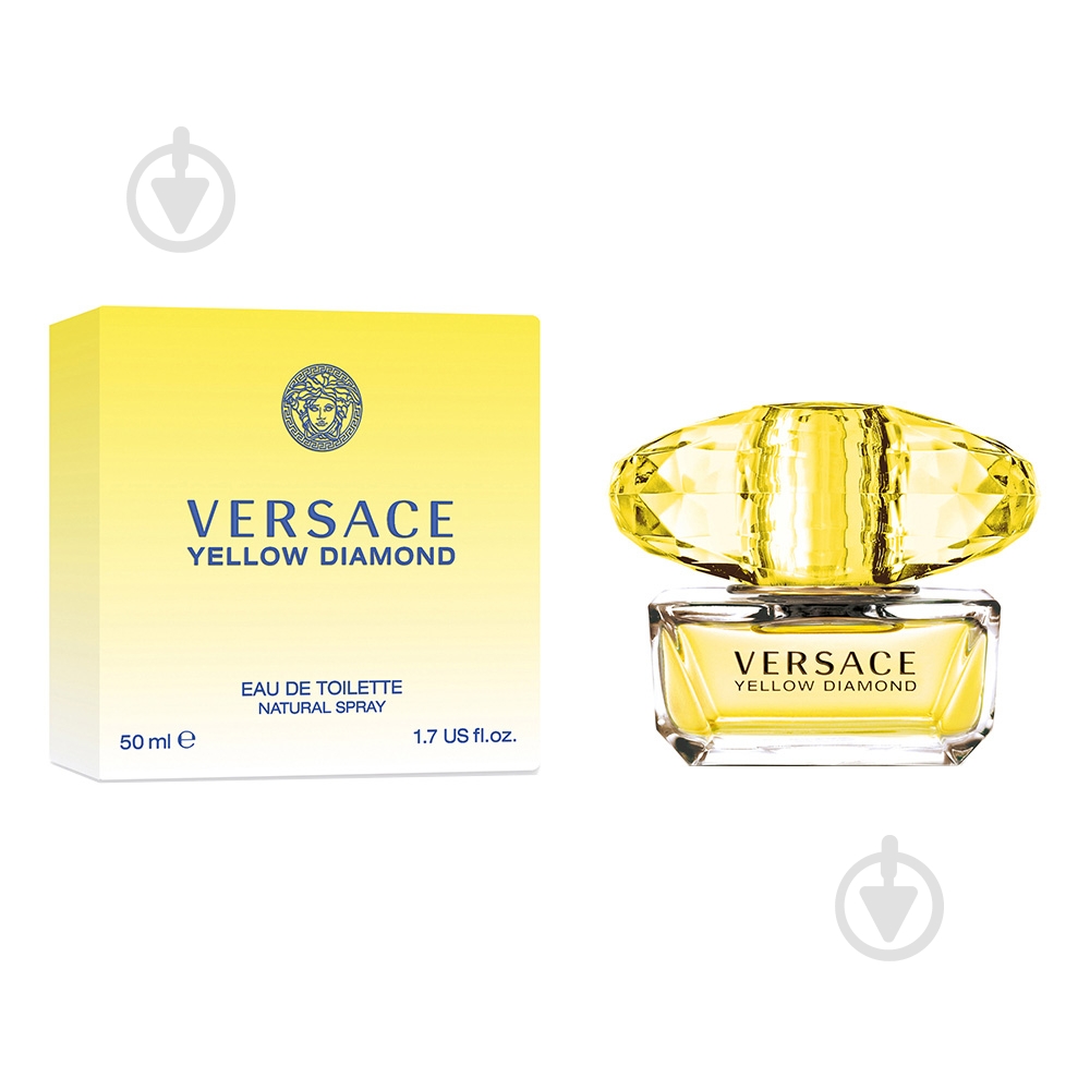 Туалетная вода Versace Yellow Diamond 50 мл - фото 1