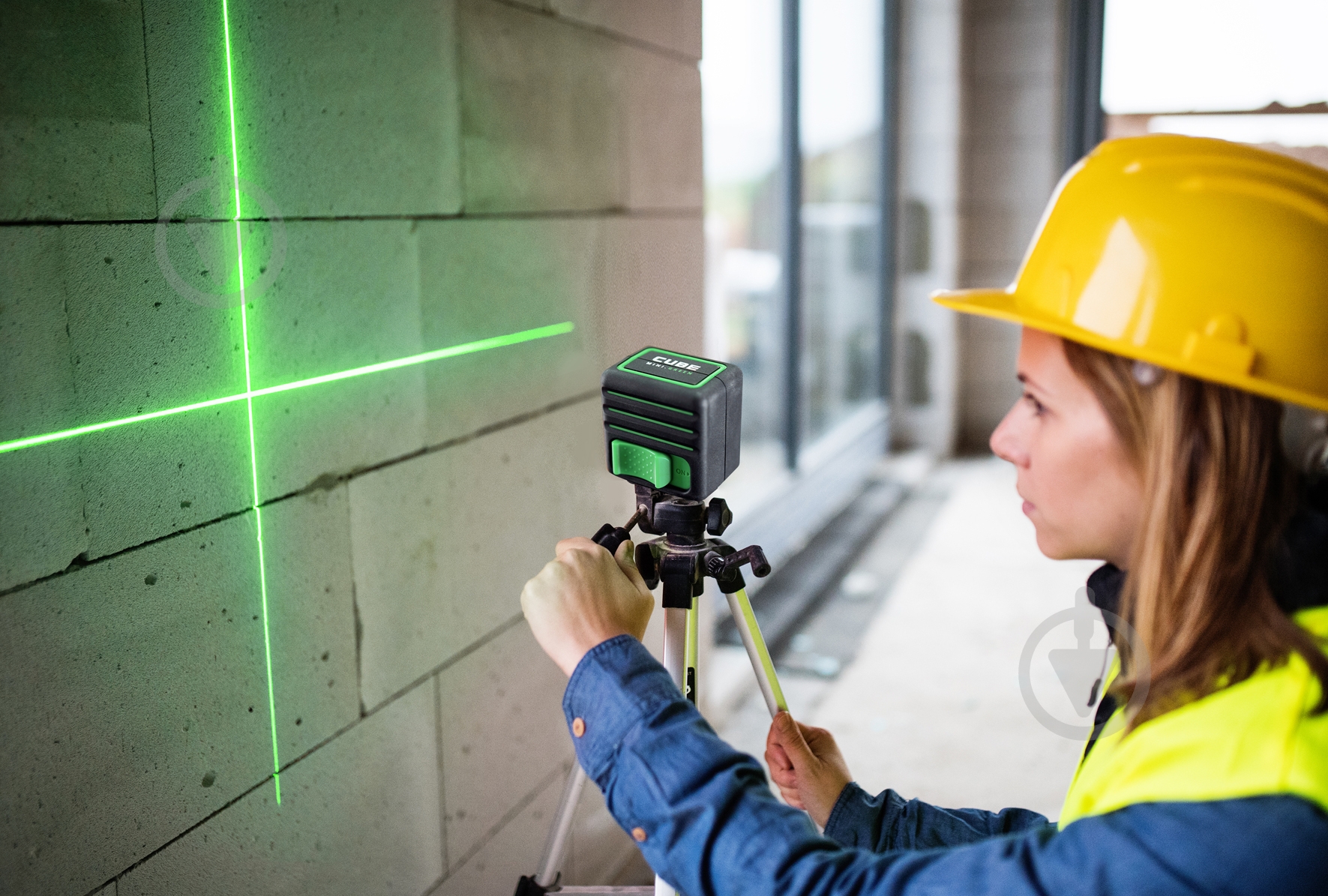 Нівелір лазерний ADA Cube Mini Green Basic Edition А00496 - фото 3