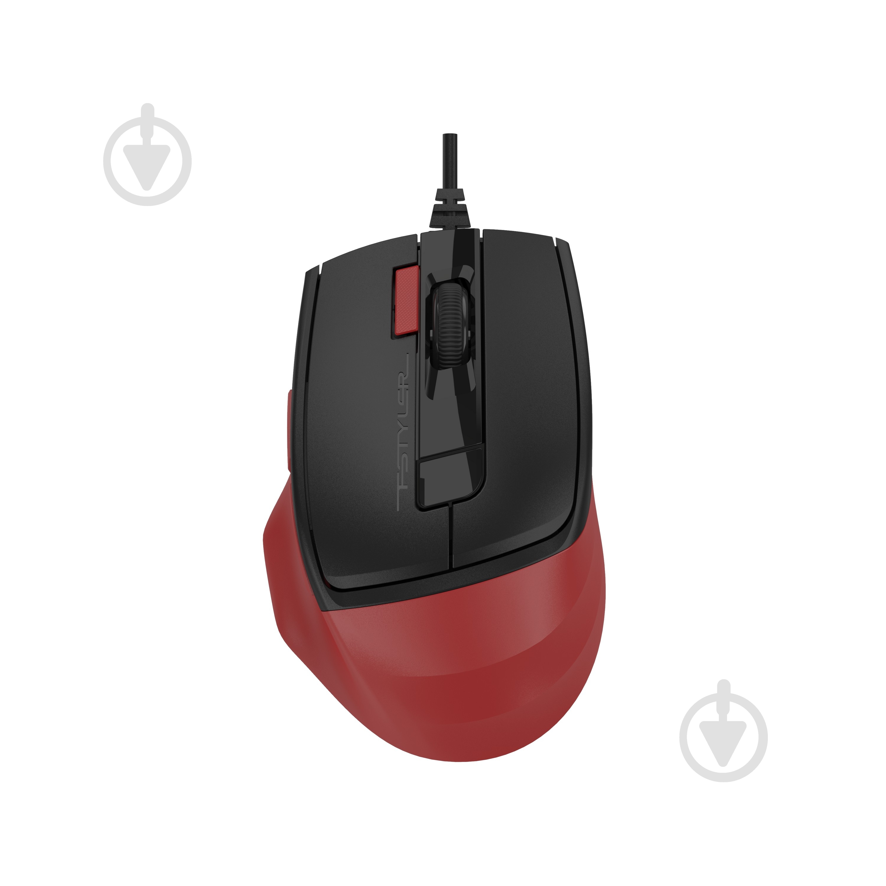 Мышка A4Tech мышь, гарантийный талон black/red (FM45S Air) - фото 1